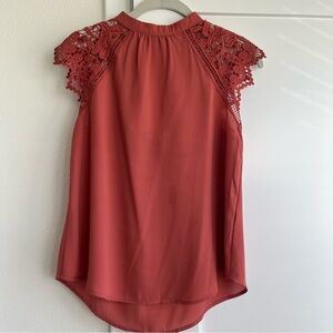 Elegant Lace Sleeve Top